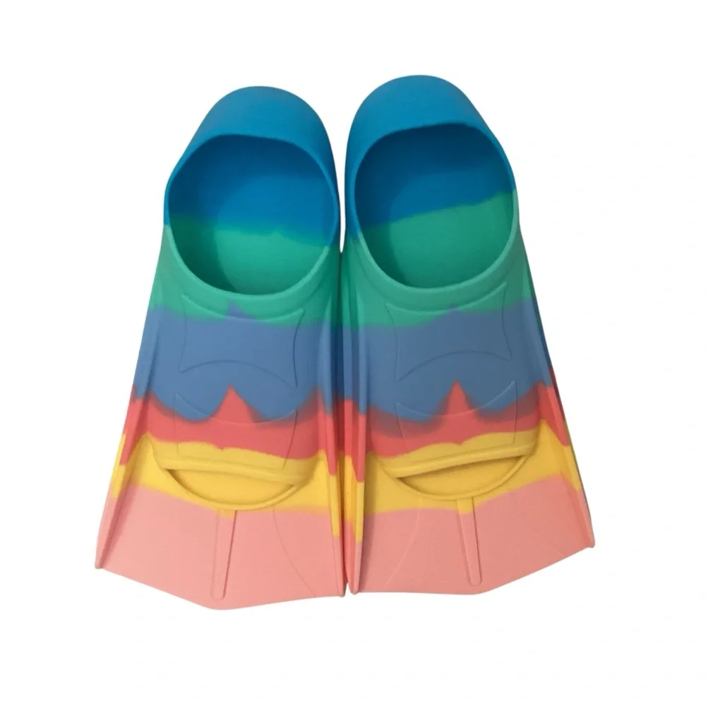 Kids Swim Fins 2XS (XXS) US 9.5–11.5 | Training Flippers